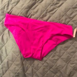 Bright Pink Victoria’s Secret Swim Bottoms
